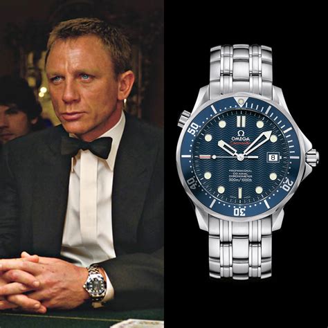 omega seamaster blue james bond|James Bond omega watches list.